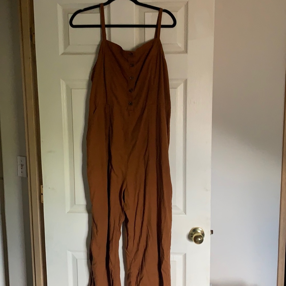 Burnt Orange Jumpsuit